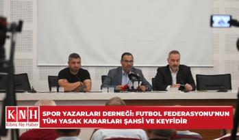 Spor Yazarları Derneği: Futbol Federasyonu’nun tüm yasak kararları şahsi ve keyfidir