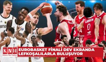 EuroBasket Finali dev ekranda Lefkoşalılarla Buluşuyor