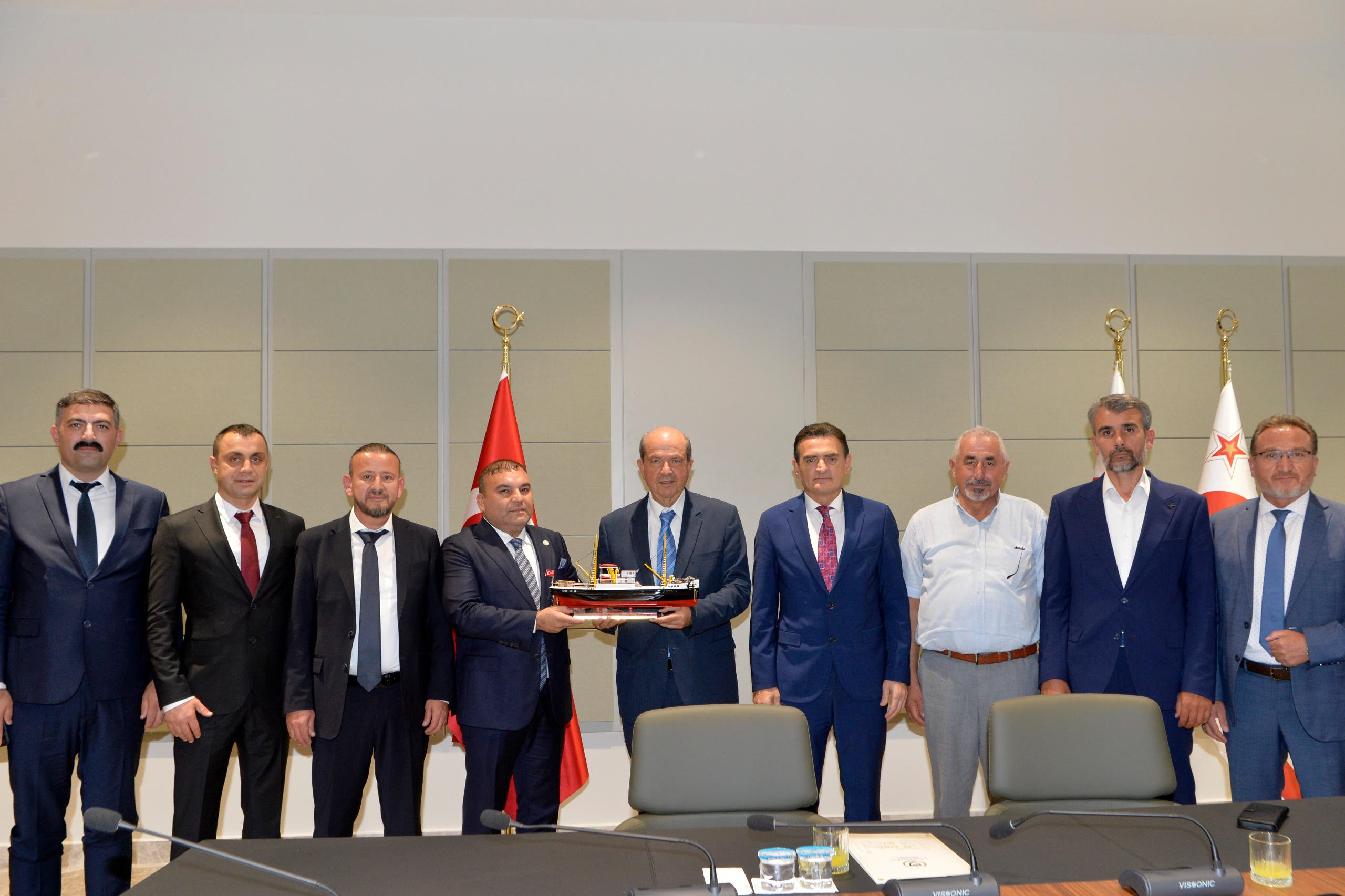 Tatar, Samsun İnşaatçılar ve Müteahhitler Derneği yetkililerini kabul etti