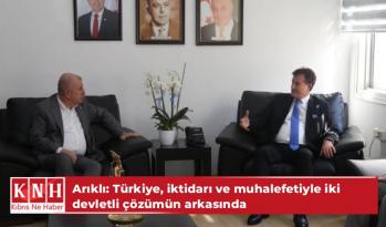 Arıklı: Türkiye, iktidarı ve muhalefetiyle iki devletli çözümün arkasında
