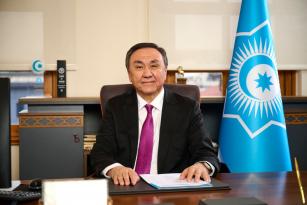 Cumhurbaşkanı Erhürman’a bir tebrik de TDT Genel Sekreteri Kubanıçbek Ömüraliyev’den