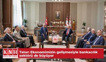 Cumhurbaşkanı Tatar: Ekonomimizin gelişmesiyle bankacılık sektörü de büyüyor