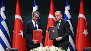 Erdoğan ve Miçotakis, iki ülke arasındaki ortak bildiriye imza attı