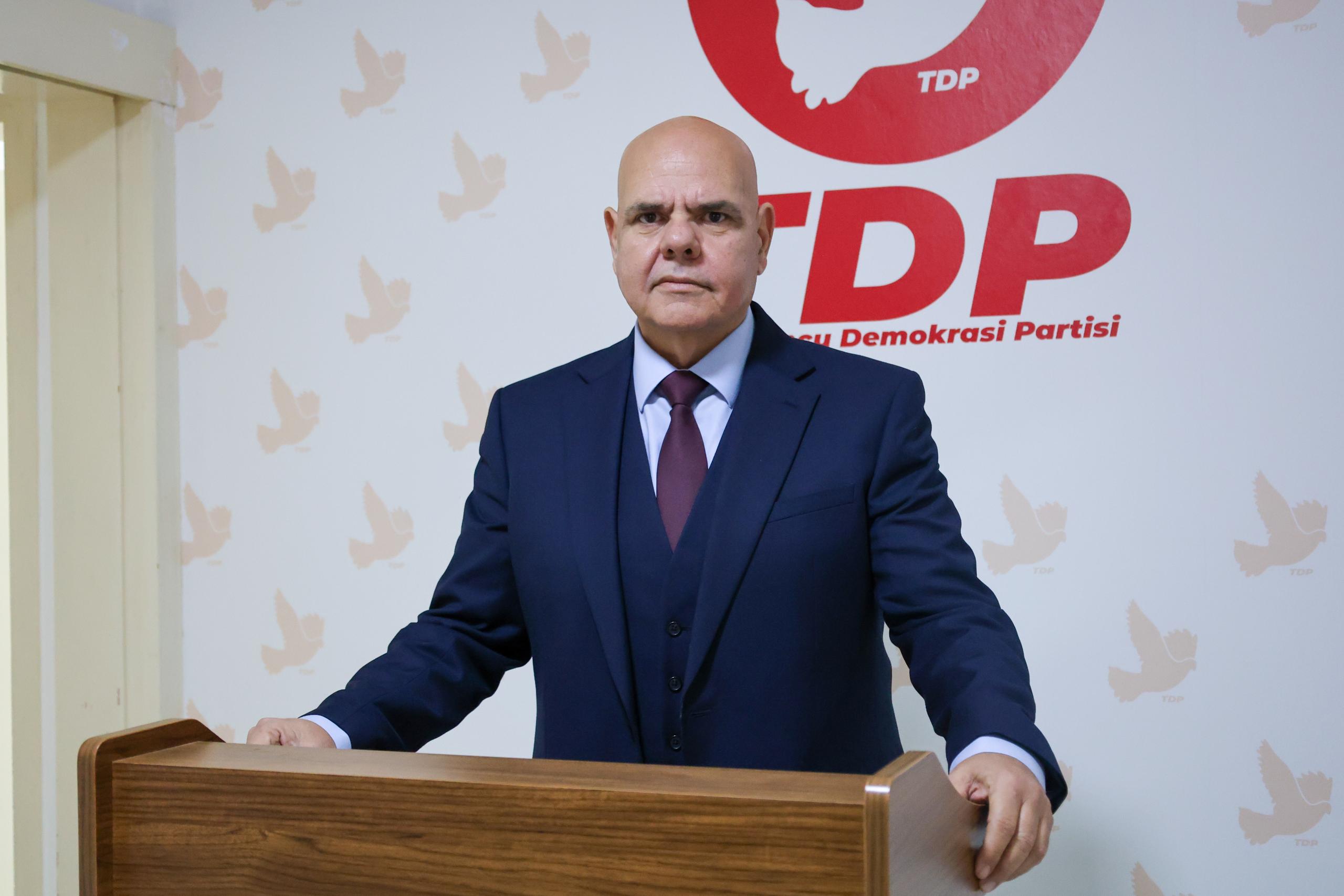 TDP Genel Sekreteri Özkunt, hükümeti eleştirdi