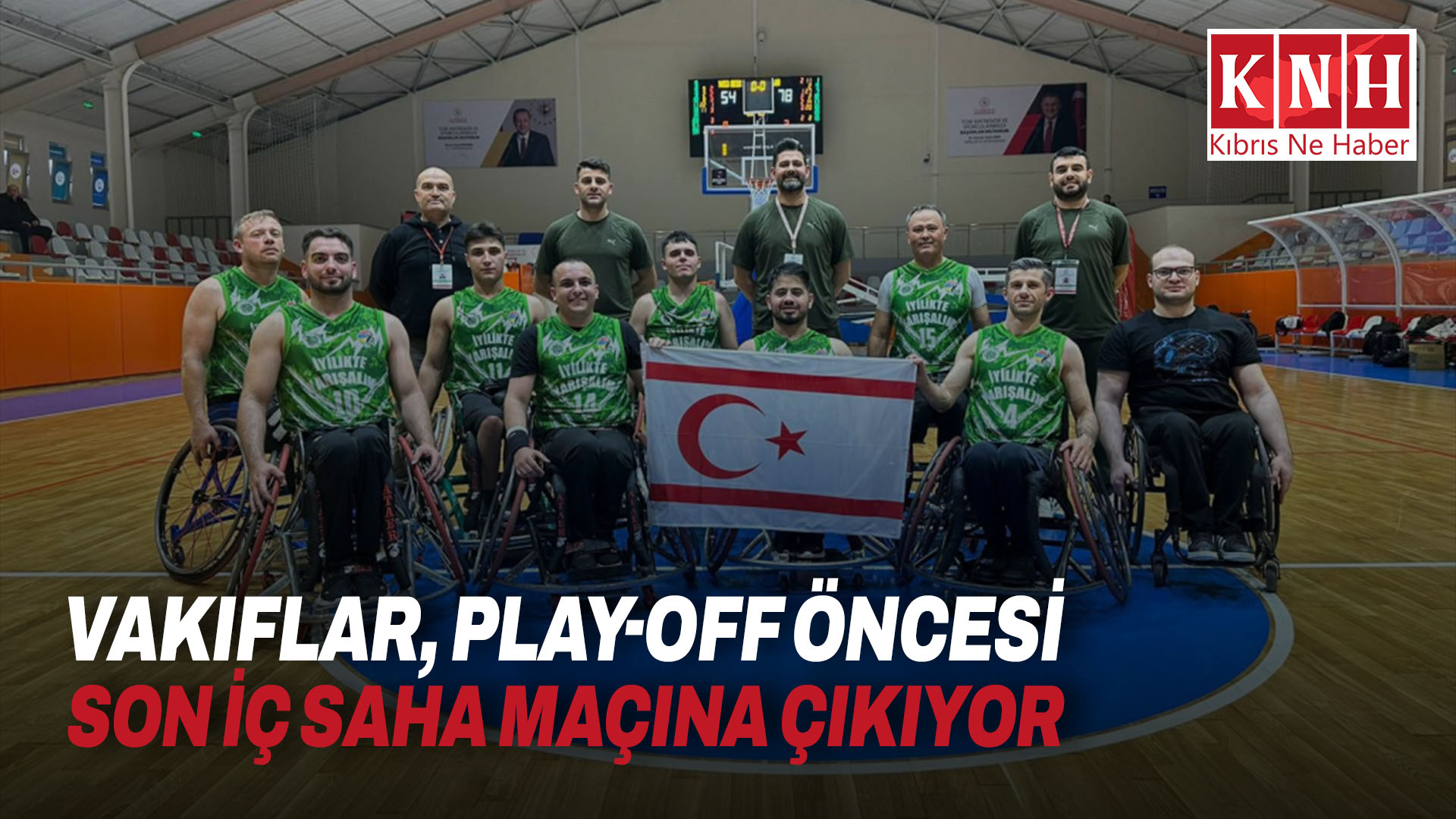 Vakıflar, play-off öncesi son iç saha maçına çıkıyor