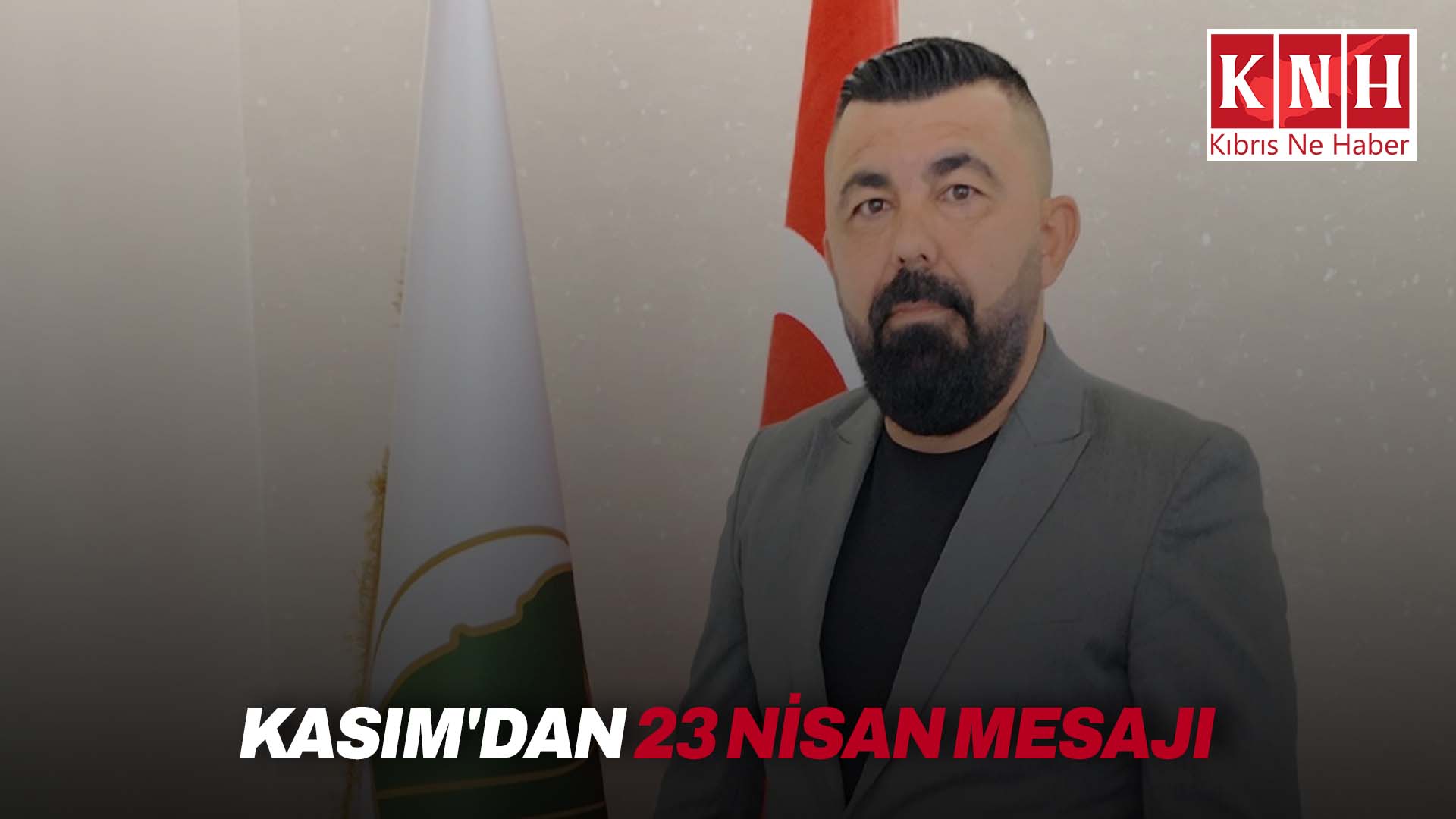 Geçitkale Serdarlı Belediye Başkanı Kasım, 23 Nisan’ı kutladı