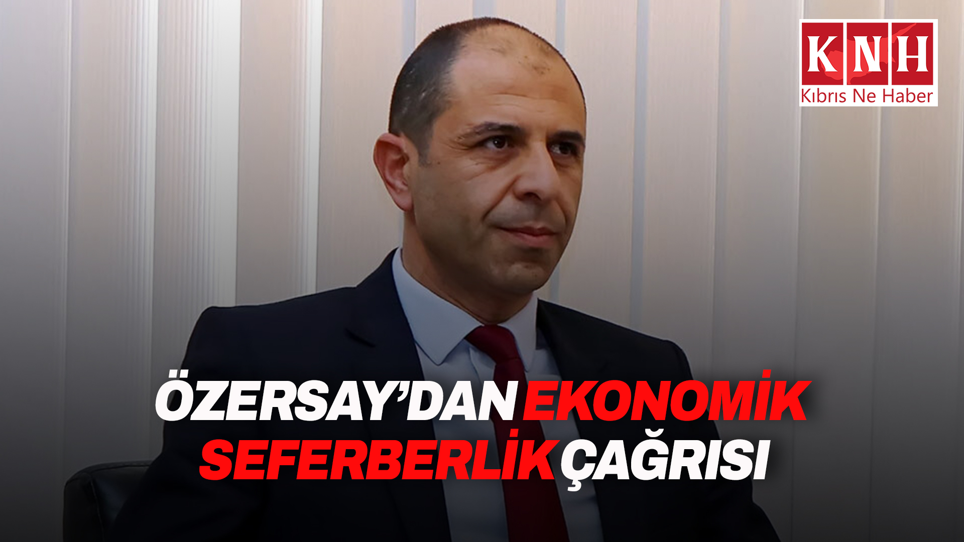 Özersay: “Ekonomik seferberlik ilan etmeliyiz”