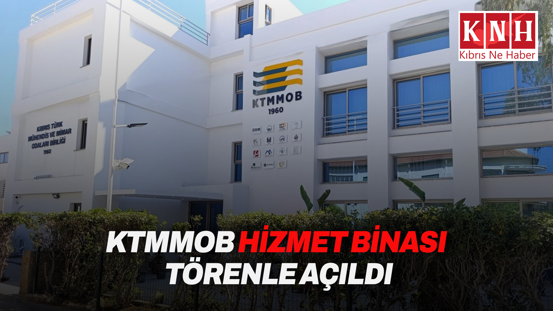 KTMMOB’nin yenilenen hizmet binası yeniden kullanıma açıldı