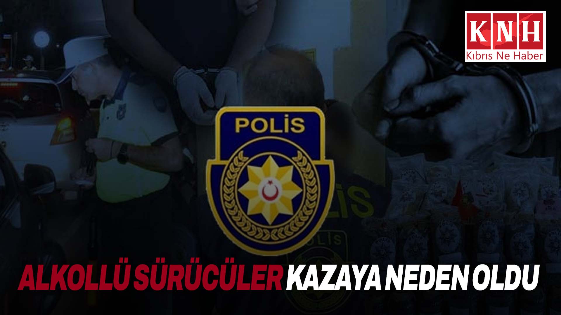 Alkol tesiri altındaki sürücüler 4 ayrı trafik kazasına sebep oldu: 4 kişi tutuklandı!