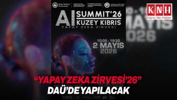 “Yapay Zeka Zirvesi’26” cumartesi günü DAÜ’de yapılıyor