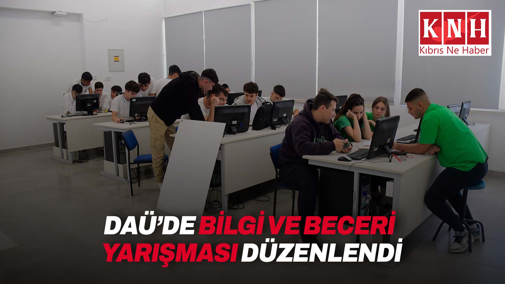 DAÜ’de “Meslek Liseleri Arası Bilgi ve Beceri Yarışması” düzenlendi