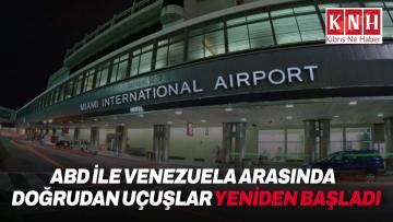 ABD ile Venezuela arasındaki doğrudan uçuşlar 7 yılın ardından yeniden başladı
