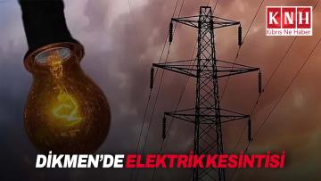 Dikmen’de üç saatlik elektrik kesintisi olacak
