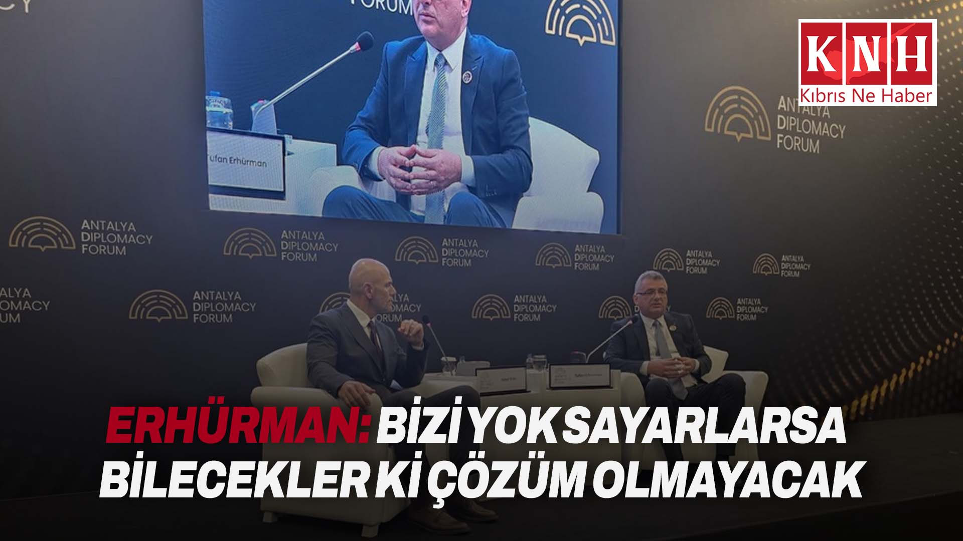Cumhurbaşkanı Erhürman: “Kıbrıs Türk halkı Kıbrıs’ta eşit kurucu ortaktan biridir ve bunu kimse değiştiremez. Haklarımız orada duruyor ve söke söke almak için mücadele edeceğiz”