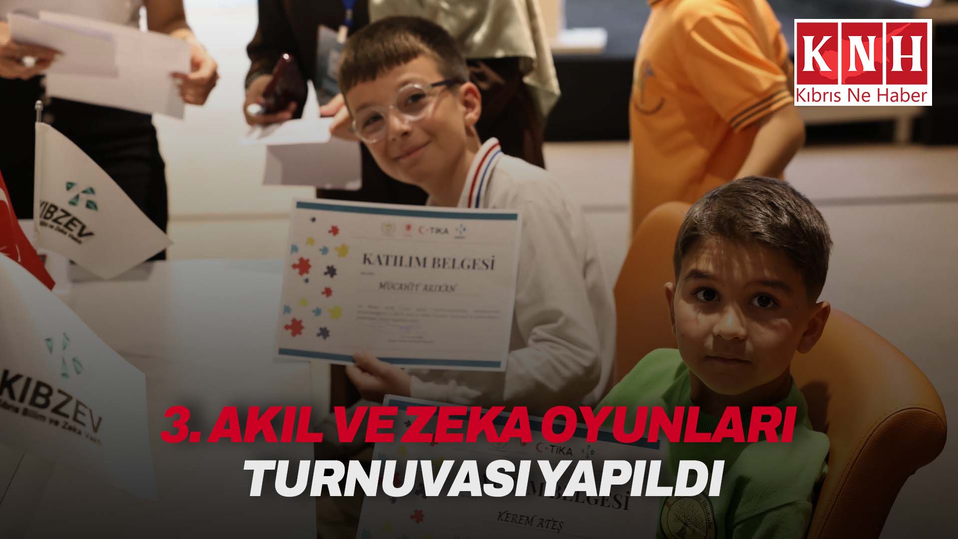 KKTC’de genç zihinler yarıştı: 3. Akıl ve Zeka Oyunları Turnuvası heyecanı