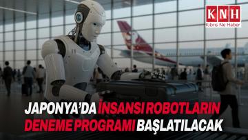 Japonya’da bir havalimanındaki yer hizmetlerinde insansı robot kullanımı test edilecek