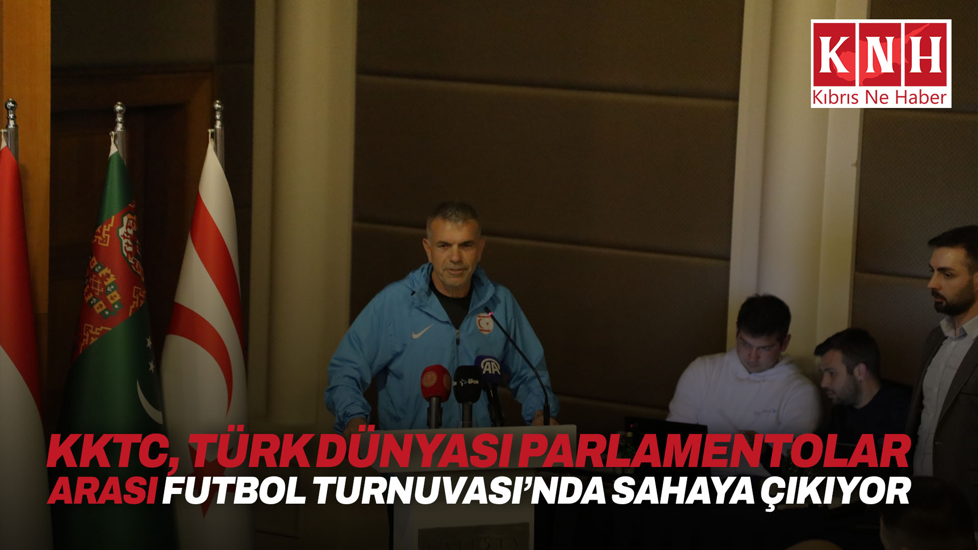 KKTC, Türk Dünyası Parlamentolar Arası Futbol Turnuvası’nda sahaya çıkıyor