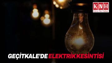 Geçitkale’de beş saatlik elektrik kesintisi