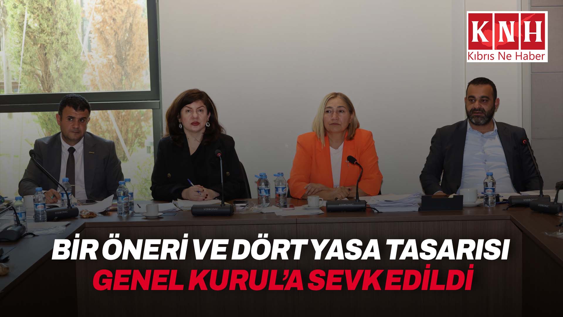 Hukuk, Siyasi İşler, Dışilişkiler ve Savunma Komitesi bir öneri ve dört yasa tasarısını Genel Kurul’a sevk etti