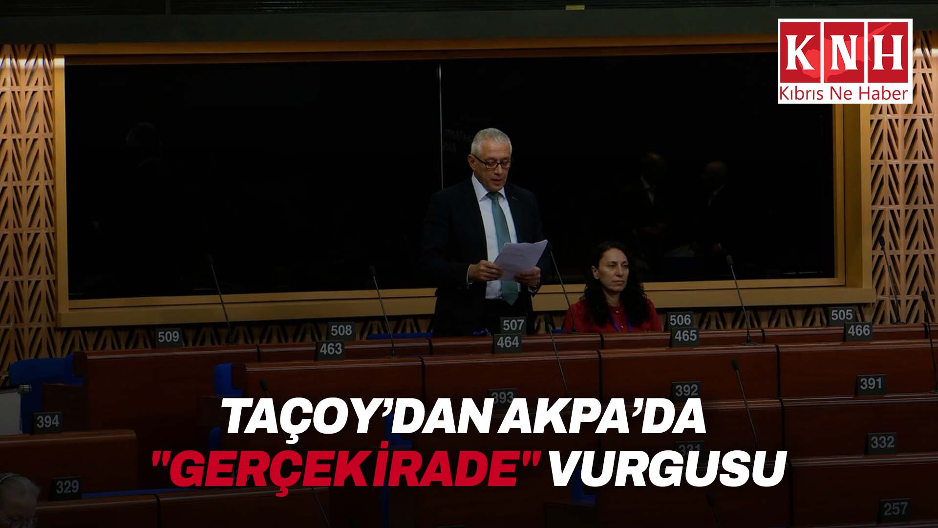 Taçoy, AKPA’da Kıbrıs’ın tarihi ve uluslararası ilişkilerinin önemini konuştu