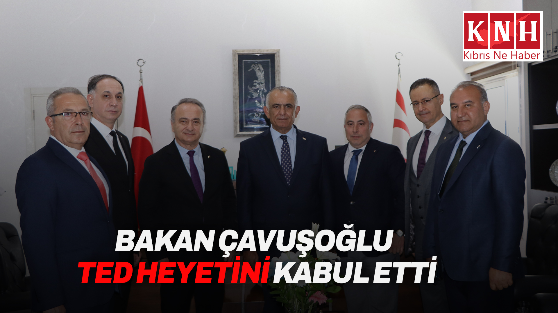 Çavuşoğlu, TED Genel Başkanı Pehlivanoğlu ile görüştü