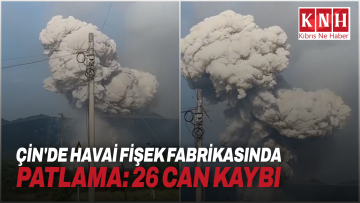 Çin’de havai fişek fabrikasında patlama: 26 can kaybı