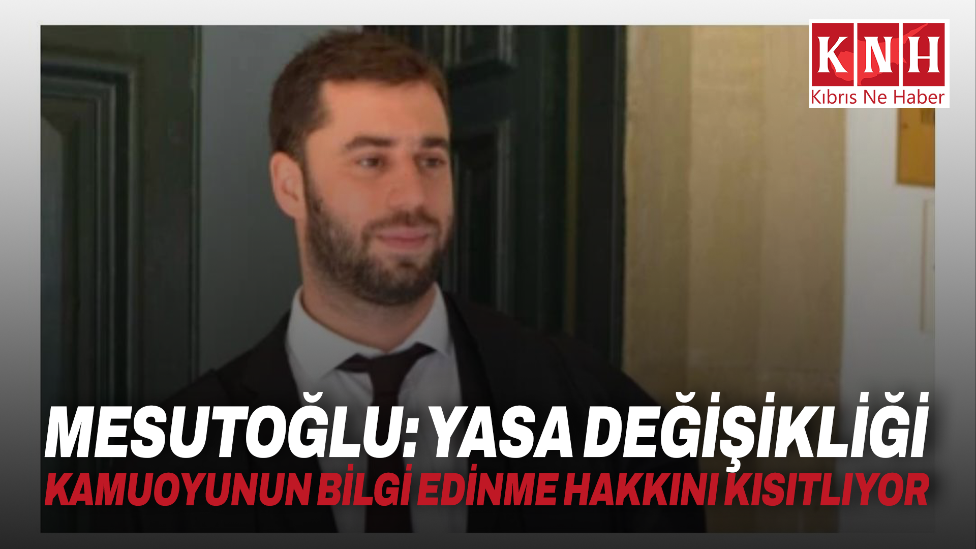Mesutoğlu: Yasa değişikliği kamuoyunun bilgi edinme hakkını kısıtlıyor