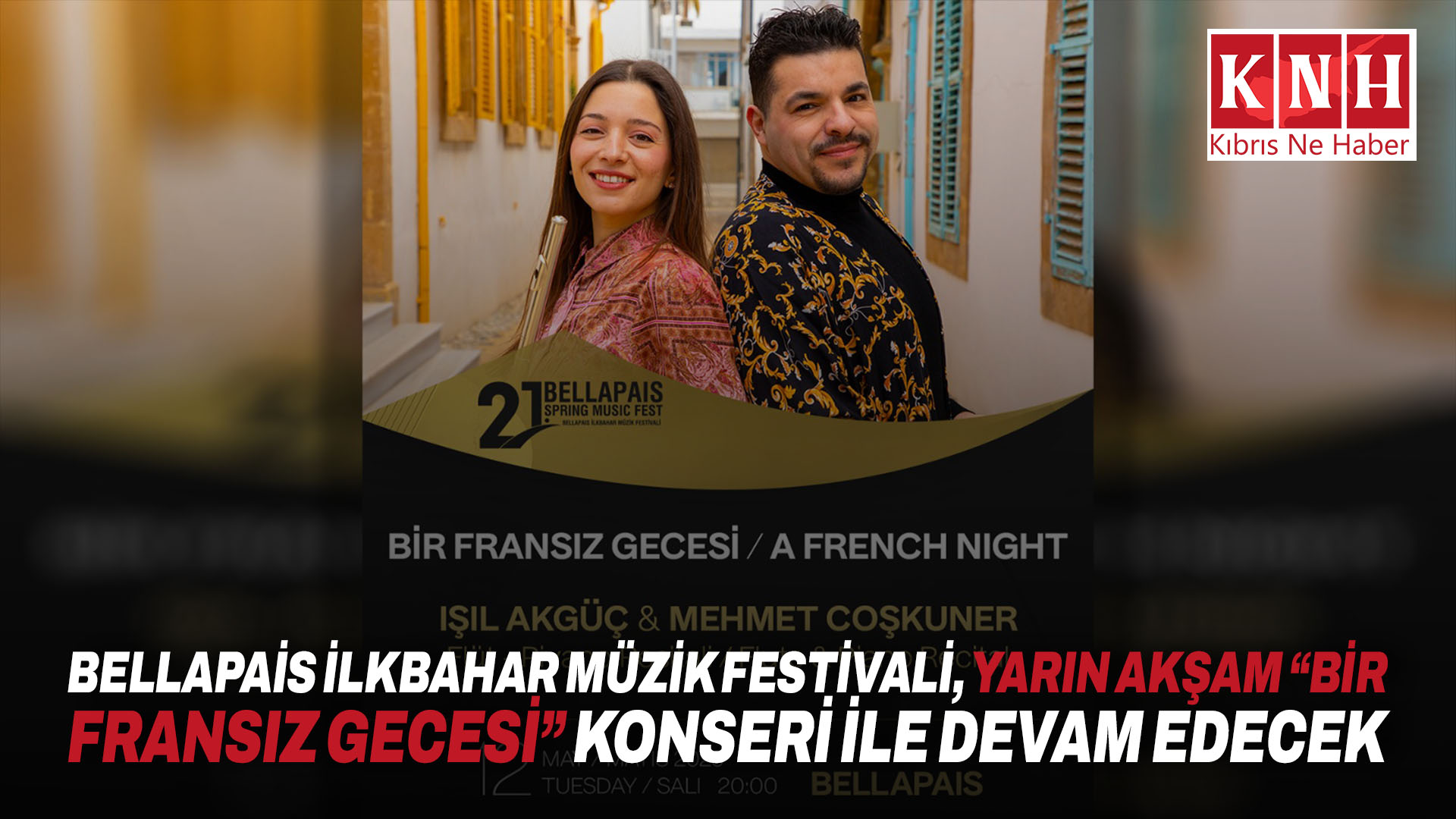Bellapais İlkbahar Müzik Festivali, yarın akşam “Bir Fransız Gecesi” konseri ile devam edecek