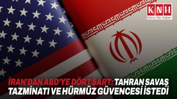 İran’dan ABD’ye dört şart: Tahran savaş tazminatı ve Hürmüz güvencesi istedi