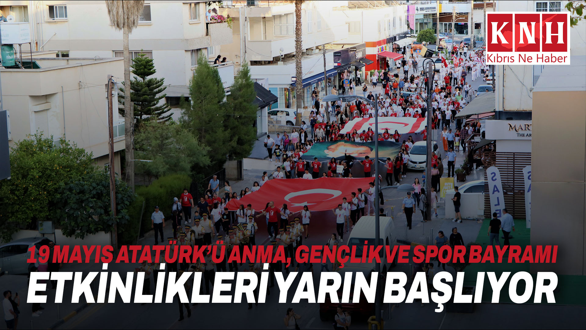 19 Mayıs Atatürk’ü Anma, Gençlik ve Spor Bayramı etkinlikleri yarın başlıyor