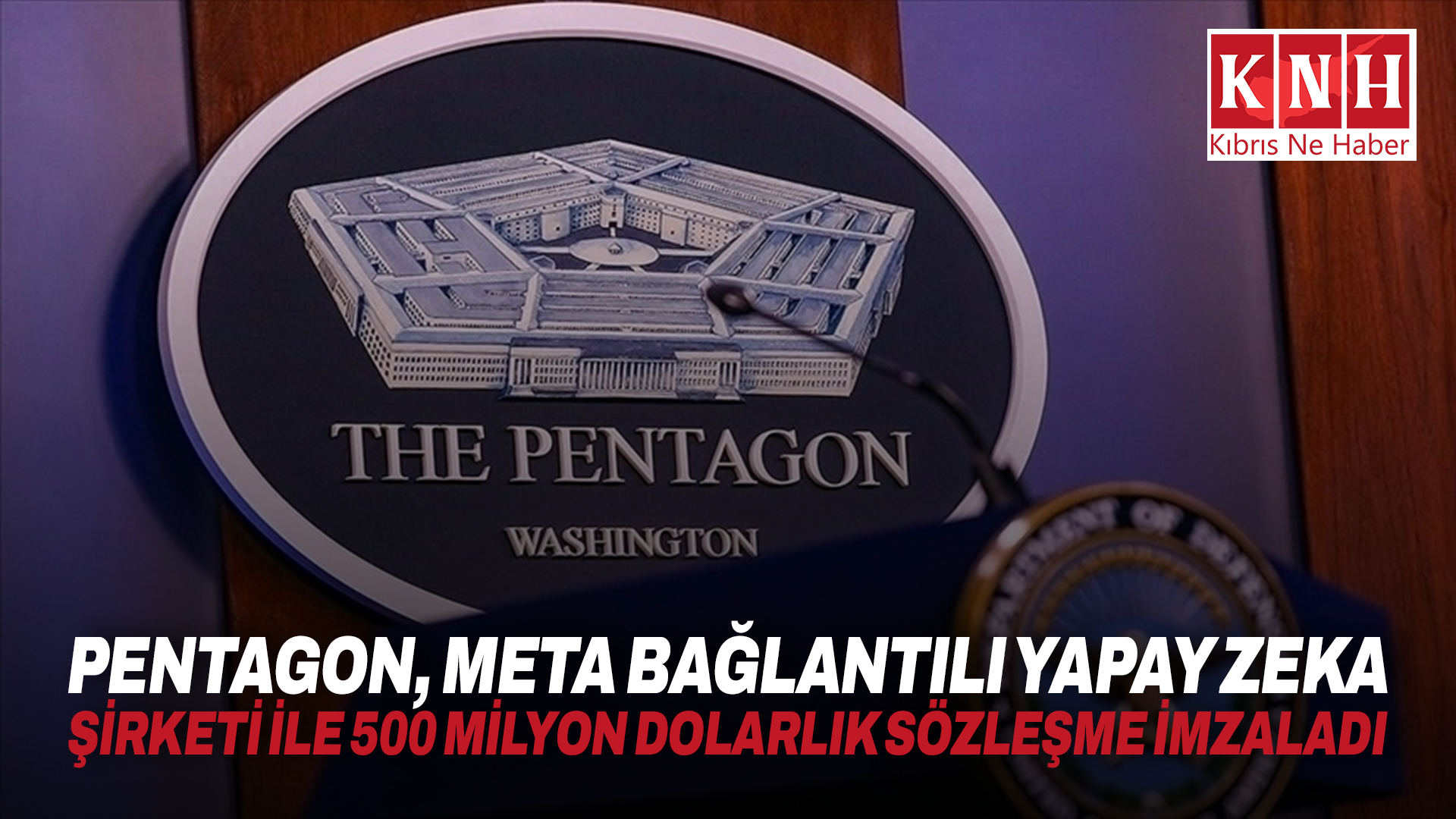 Pentagon, Meta bağlantılı yapay zeka şirketi ile 500 milyon dolarlık sözleşme imzaladı