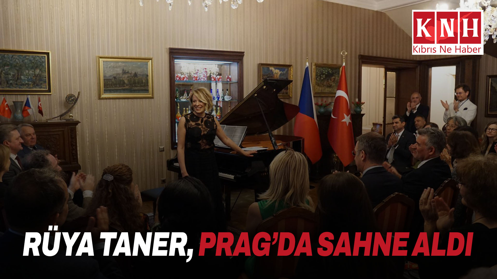 Rüya Taner, Prag’da sahne aldı