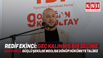 Redif Ekinci: Geç kalınmış bir seçime gidiyoruz, güçlü şekilde meclise dönüp hükümete talibiz