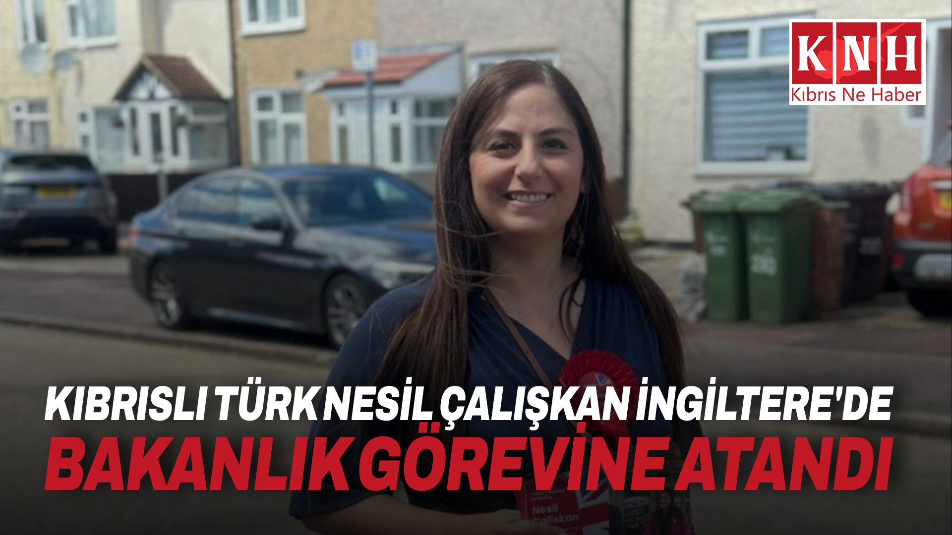 Kıbrıslı Türk Nesil Çalışkan İngiltere’de bakanlık görevine atandı