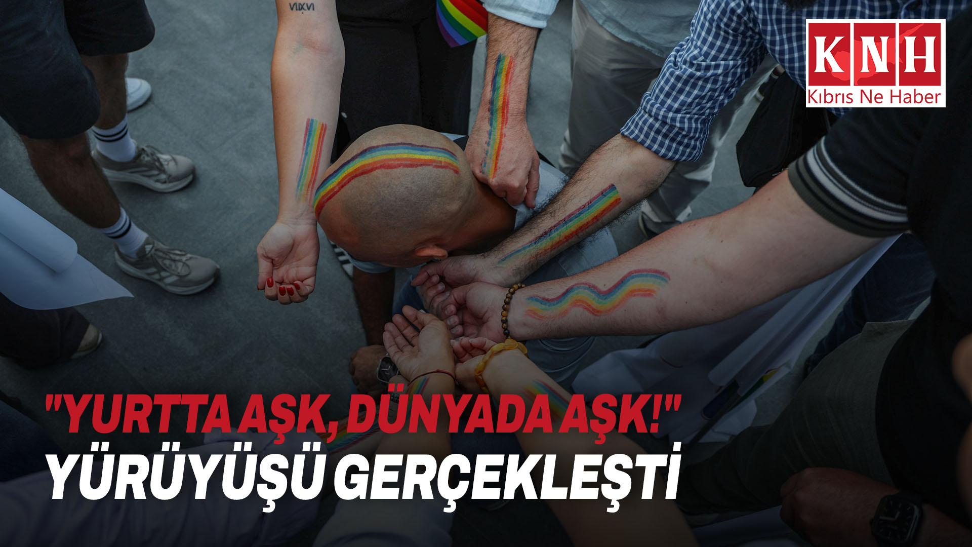 “Yurtta Aşk, Dünyada Aşk!” yürüyüşü gerçekleşti