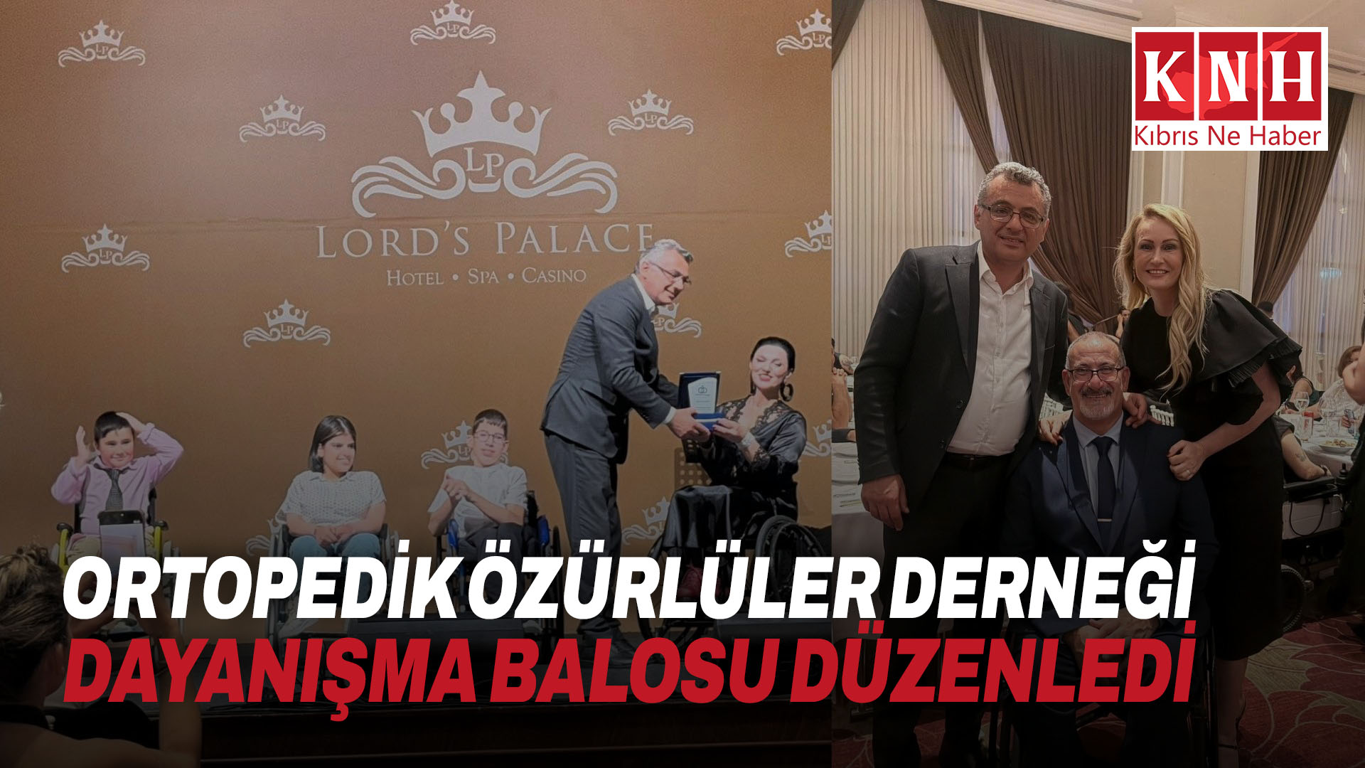 Ortopedik Özürlüler Derneği dayanışma balosu düzenledi