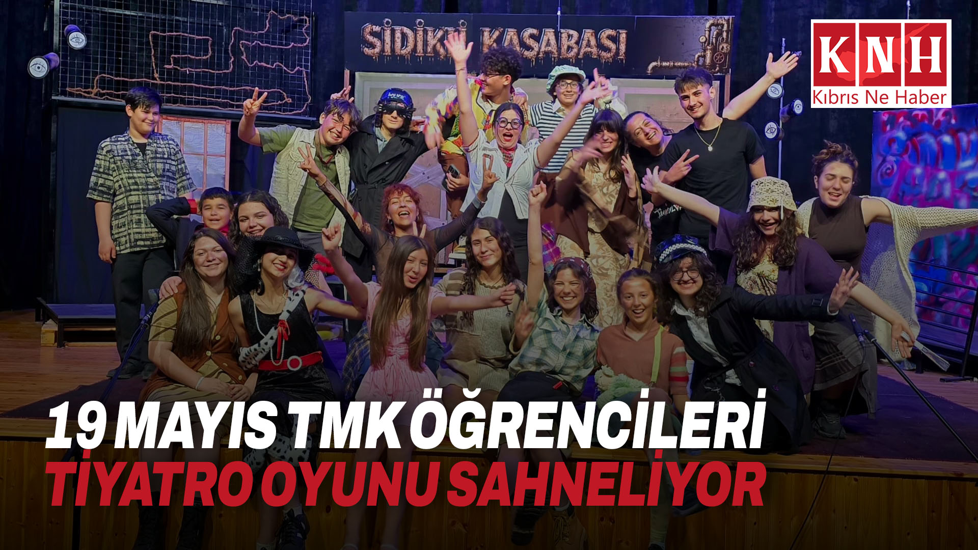 19 Mayıs TMK öğrencileri tiyatro oyunu sahneliyor