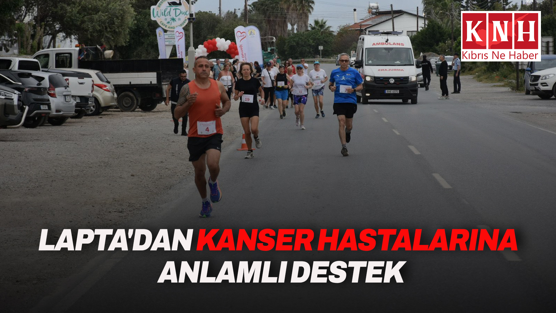 Lapta’da düzenlenen “Heartbeat Fun Run” etkinliğinde 230 bin TL bağış toplandı