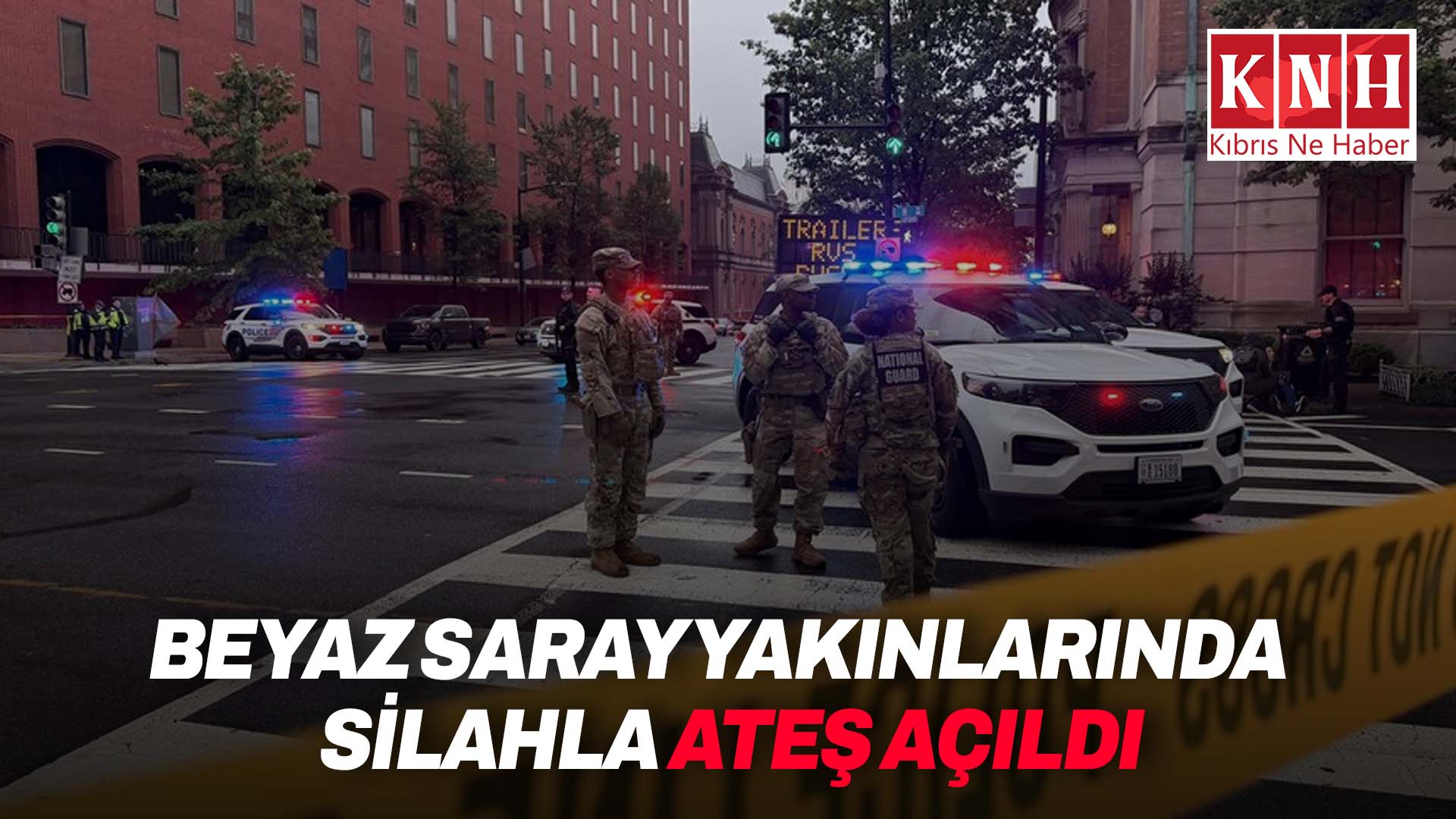 Beyaz Saray yakınlarında silahla ateş açan şüpheli Gizli Servis tarafından hedef alındı