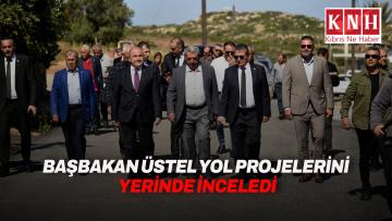 Üstel, Sadrazamköy ile Çatalköy-Değirmenlik yolunda incelemede bulundu