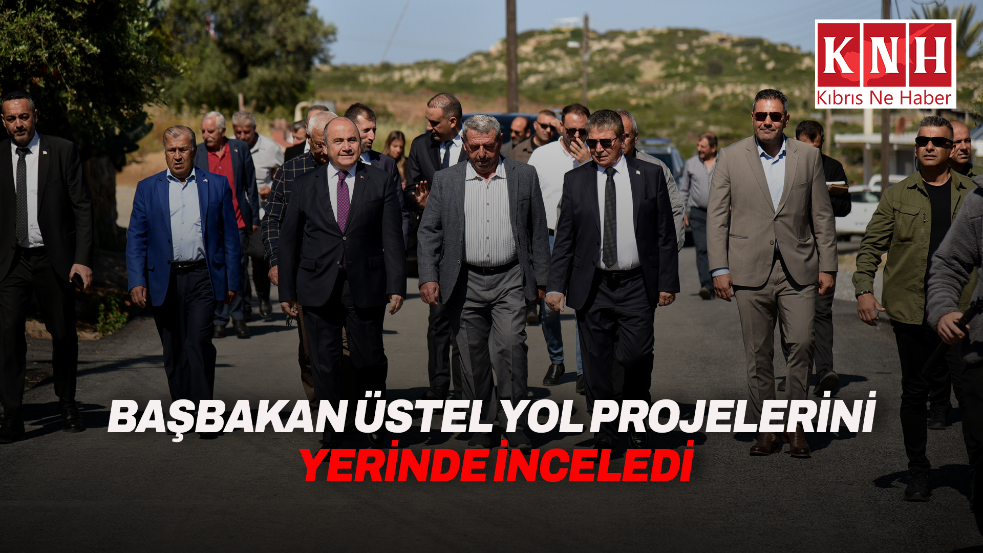 Üstel, Sadrazamköy ile Çatalköy-Değirmenlik yolunda incelemede bulundu