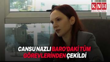 Avukat Cansu Nazlı, Baro’daki tüm görevlerinden çekildiğini duyurdu