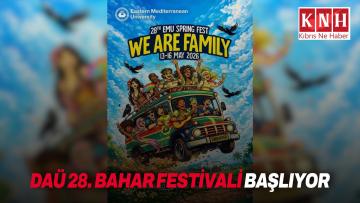 DAÜ 28. Bahar Festivali başlıyor