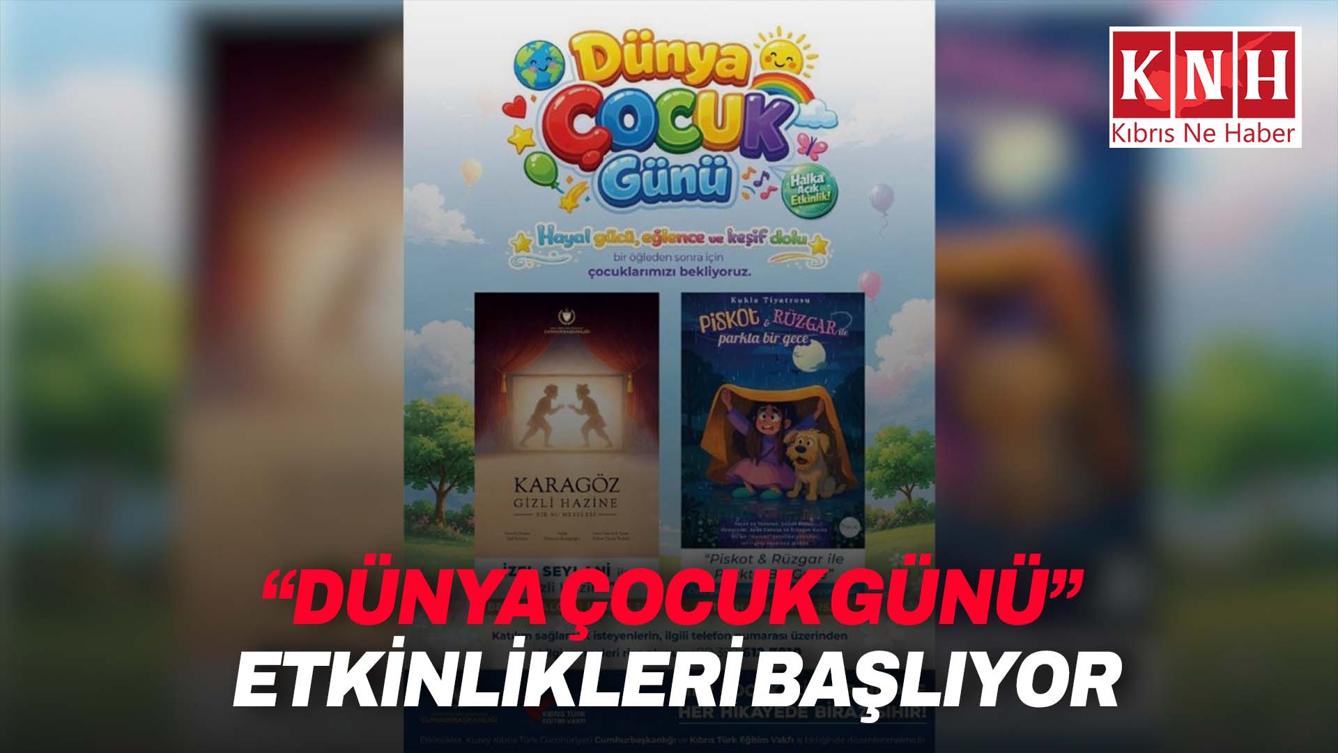 Cumhurbaşkanlığı halka açık ‘1 Haziran Dünya Çocuk Günü’ etkinliği düzenliyor