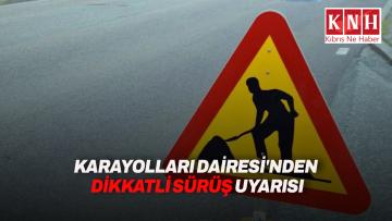 İskele-Çayırova anayolunda 31 Mayıs’a kadar yol çalışması