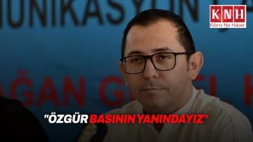 Üredi: “Özgür basının yanındayız”
