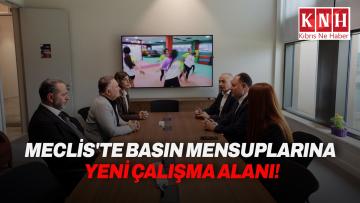 Meclis’te gazeteciler için çalışma ve sosyal kullanım amaçlı oda hazırlandı