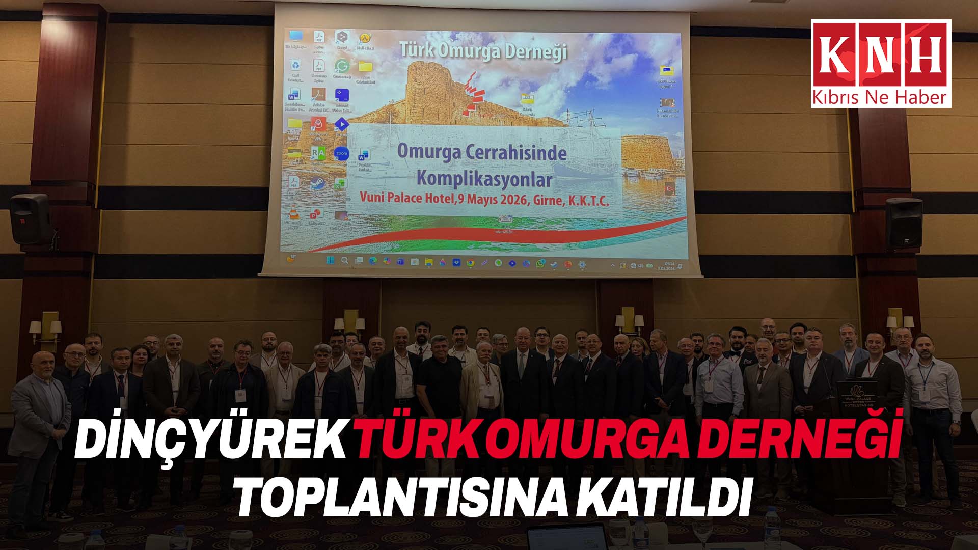 Dinçyürek, Türk Omurga Derneği toplantısına katıldı