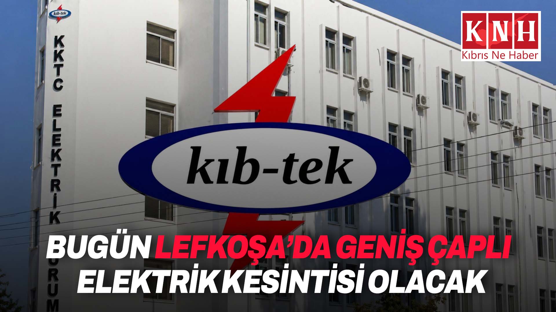 Lefkoşa’da elektrik kesintisi…