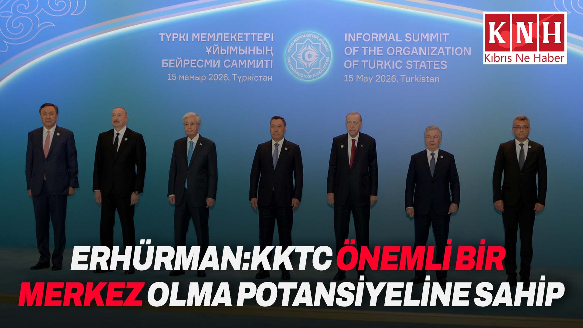 Erhürman: “Kıbrıs Türk halkı çözüm iradesini korumakta ve Türkiye ile birlikte çözüm arayışlarına devam etmektedir”